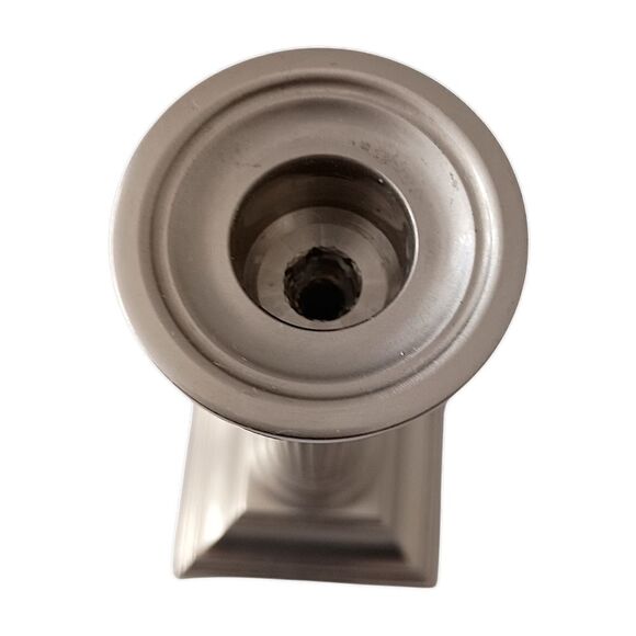 Baldwin Brass Smithsonian Candle Stick Platinum Mist Nickel 8" Federal SINGLE. - Picture 4 of 15